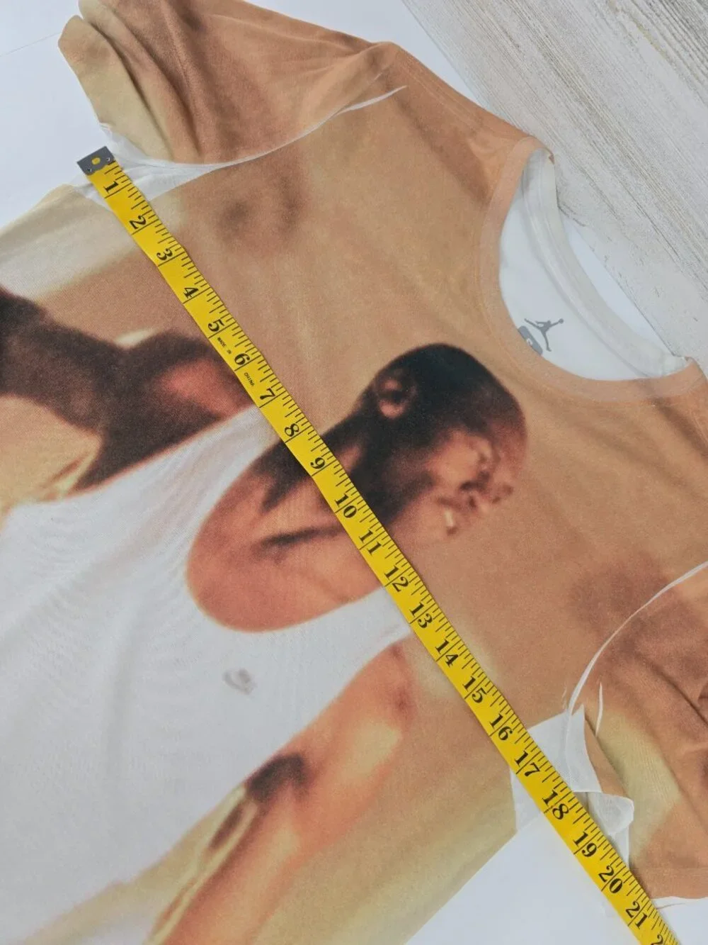 Nike Air Jordan 23 MJ Photo All Over Printed Basketball T-Shirt MEN'S SIZE SMALL